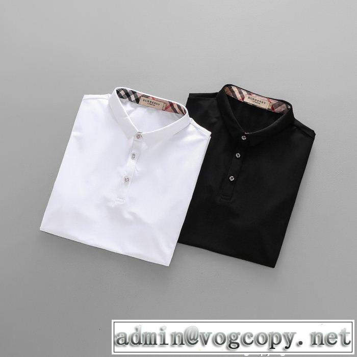  2018年春夏入荷 人目を引く存在感 バーバリー BURBERRY 半袖Tシャツ 2色可選