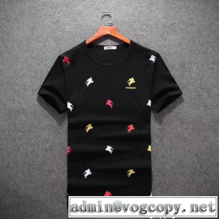 バーバリー BURBERRY 2018新品入荷 半袖Tシャツ 2色可選 目前の注目ブランド