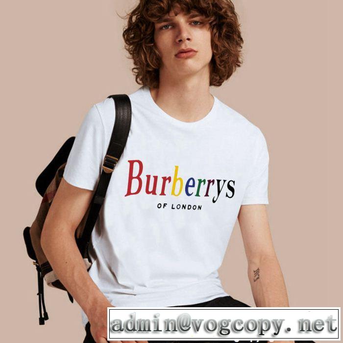 期間限定SALE バーバリー BURBERRY 2018人気の主流アイテム 半袖Tシャツ