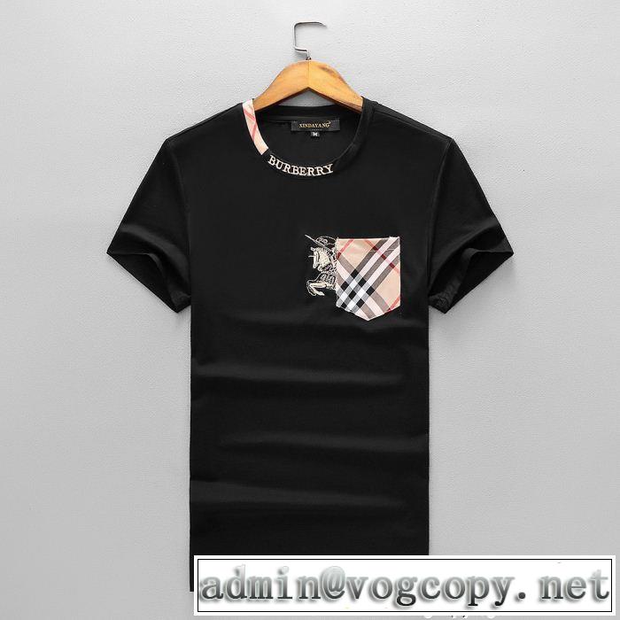 お買い得 売上ランキング1位 2色可選 バーバリー BURBERRY 2018年春夏シーズン 半袖Tシャツ