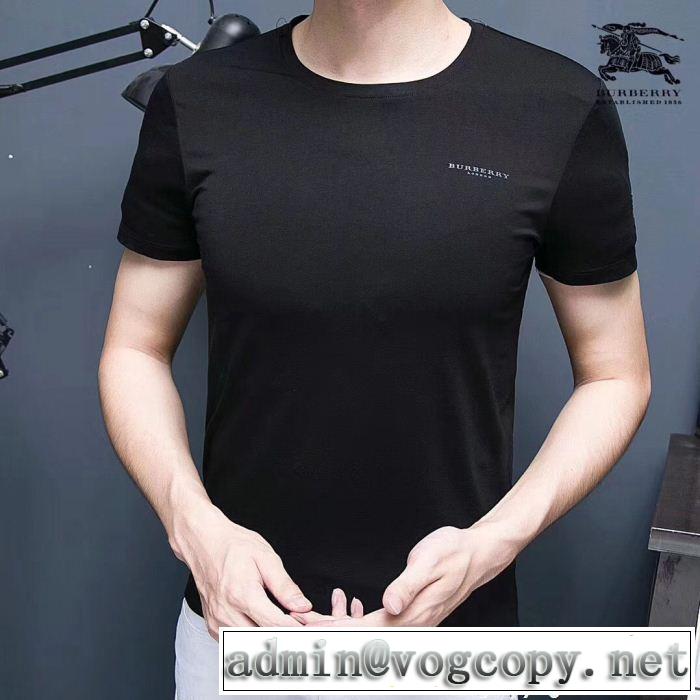  圧倒的人気新着 2色可選 バーバリー BURBERRY 半袖Tシャツ 有名人同じアイテム
