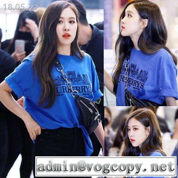  2018最高ランキング バーバリー BURBERRY 超人気美品 男女共通 半袖Tシャツ 定番品質保証