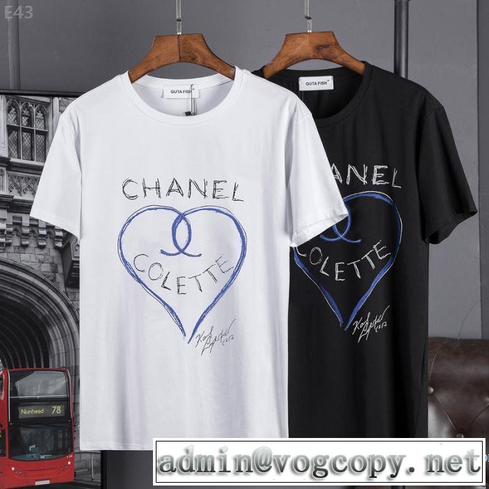 クールビズ 半袖Tシャツ CH CH 2色可選 2018春夏新作 個性的なデザ