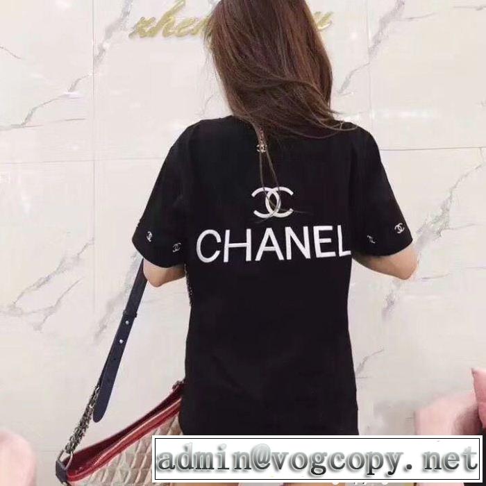 最近人気一番！ 半袖Tシャツ 2色可選 CH CH 人気デザインで欲しい