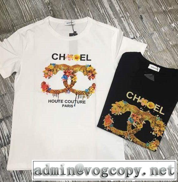  定番品質保証 CH CH 人目を引く存在感 半袖Tシャツ 3色可選 2018夏の定番新品到来!