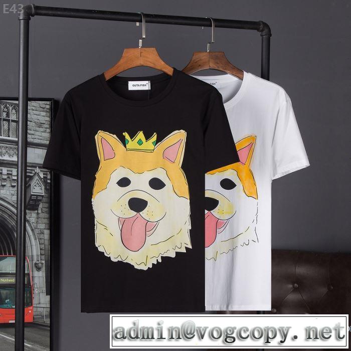 半袖Tシャツ 2色可選 ドルチェ＆ガッバーナ Dolce&Gabbana 柔らかい手触り 2018春夏新作 希少価値大！