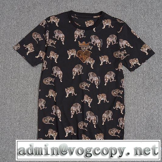 通気性に優れた 2018春夏新作 ドルチェ＆ガッバーナ Dolce&Gabbana 大好評 半袖Tシャツ