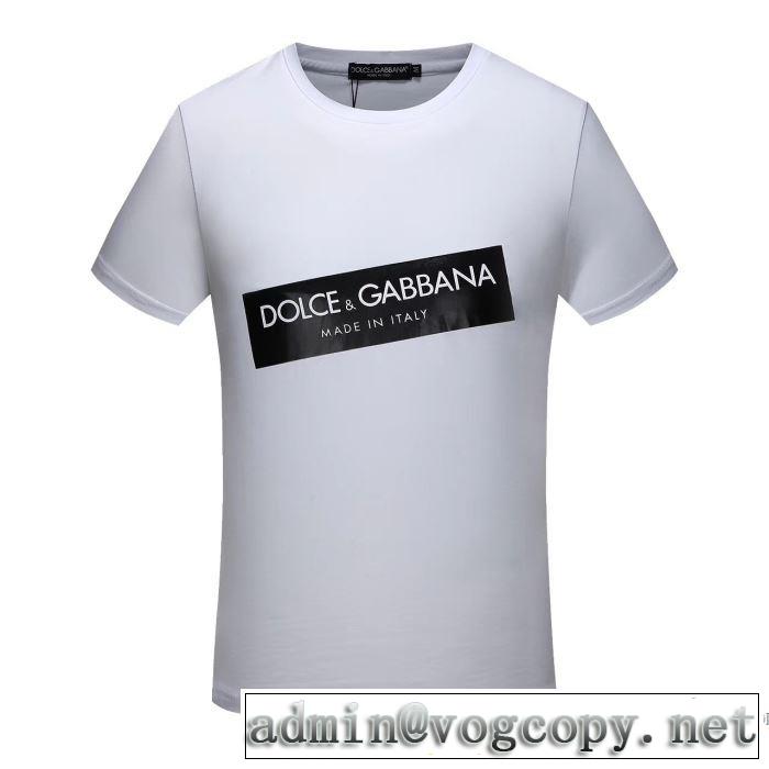  ドルチェ＆ガッバーナ Dolce&Gabbana カジュアル 2018春夏新作 半袖Tシャツ 3色可選 在庫を確保
