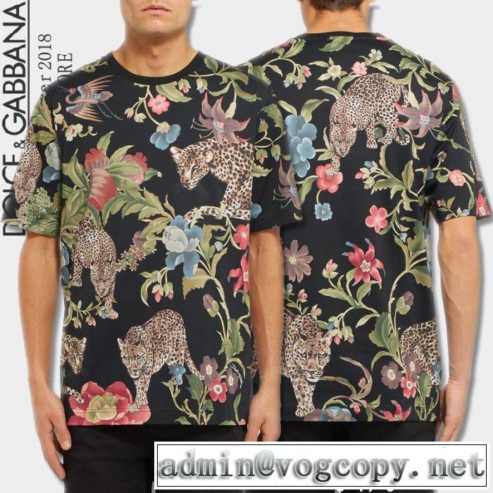 現代的な印象 ドルチェ＆ガッバーナ Dolce&Gabbana 半袖Tシャツ 2018最高ランキング