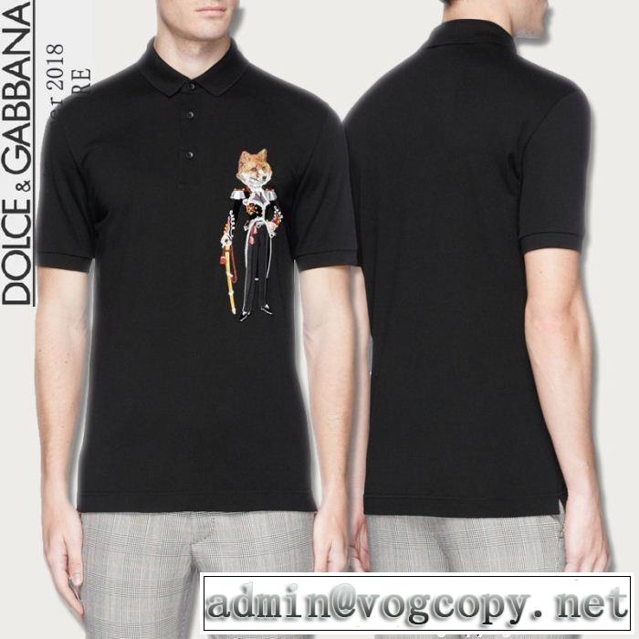 18ＳＳ美品 ドルチェ＆ガッバーナ Dolce&Gabbana 半袖Tシャツ 3色可選 長く使える！