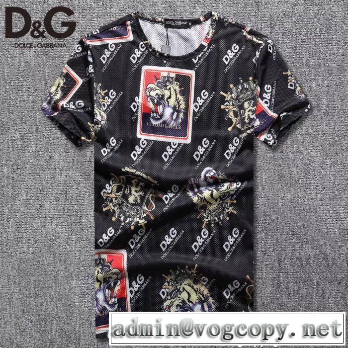 半袖Tシャツ 2018最安値！ ドルチェ＆ガッバーナ Dolce&Gabbana 2色可選 目前の注目ブランド