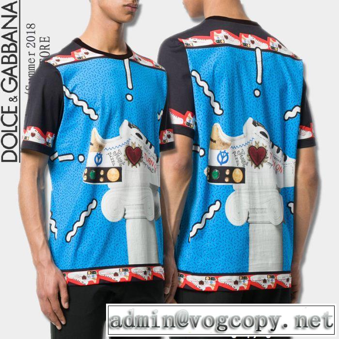  2018最安値！ 半袖Tシャツ 赤字価格 ドルチェ＆ガッバーナ Dolce&Gabbana 稀少*入手困難