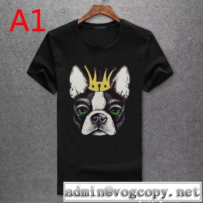 2018新品入荷 半袖Tシャツ 多色可選 春夏大活躍 ドルチェ＆ガッバーナ Dolce&Gabbana 超目玉新作