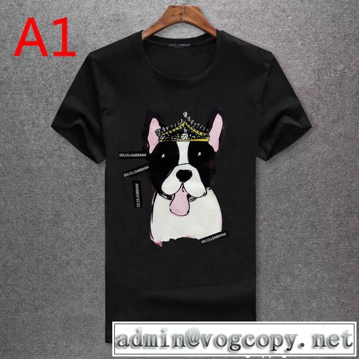 目前の注目ブランド ドルチェ＆ガッバーナ 多色可選 個性的なモデル Dolce&Gabbana 半袖Tシャツ 2018年春夏入荷