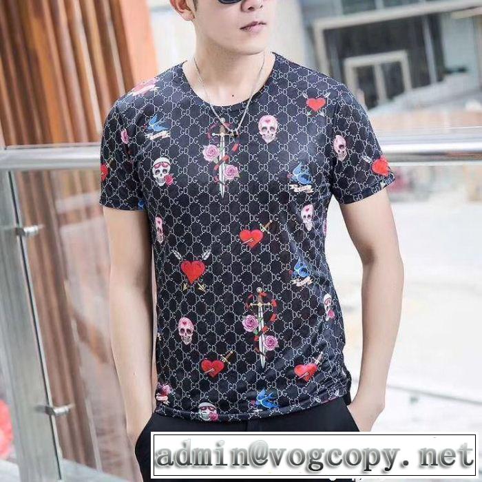 超人気美品 2色可選 半袖Tシャツ ドルチェ＆ガッバーナ 今季爆発的な人気 Dolce&Gabbana  最終数量限り！