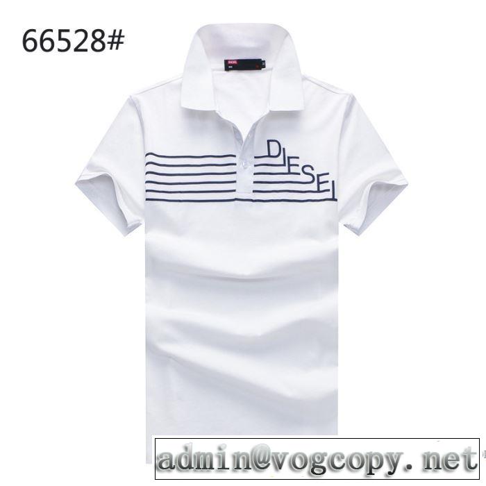 2018春夏新作 クールビズ 半袖Tシャツ 4色可選 すっかり定番化 ディーゼル DIESEL