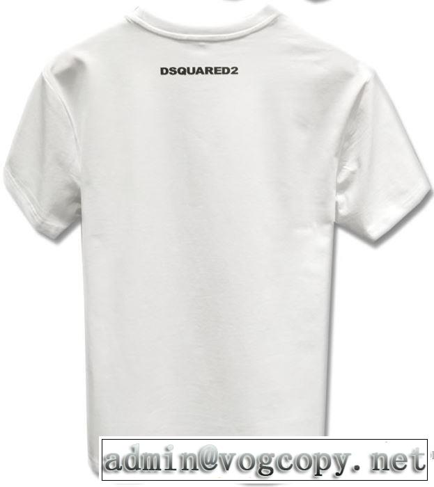 旬のアイテム ディースクエアード DSQUARED2 2018春夏新作 通気性に優れた 半袖Tシャツ 3色可選