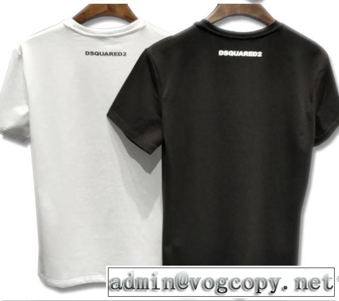 快適な着心地 ディースクエアード DSQUARED2 半額以下セール 2018春夏新作 半袖Tシャツ 2色可選