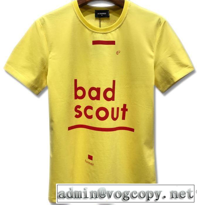 ディースクエアード DSQUARED2 2018春夏新作 クールビズ 半袖Tシャツ 3色可選 超人気美品