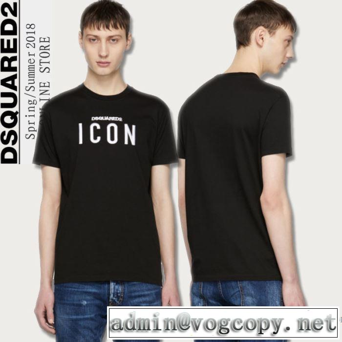 4色可選 吸汗速乾 ディースクエアード DSQUARED2 2018春夏新作 今季爆発的な人気 半袖Tシャツ
