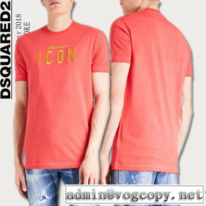 4色可選 吸汗速乾 ディースクエアード DSQUARED2 2018春夏新作 今季爆発的な人気 半袖Tシャツ