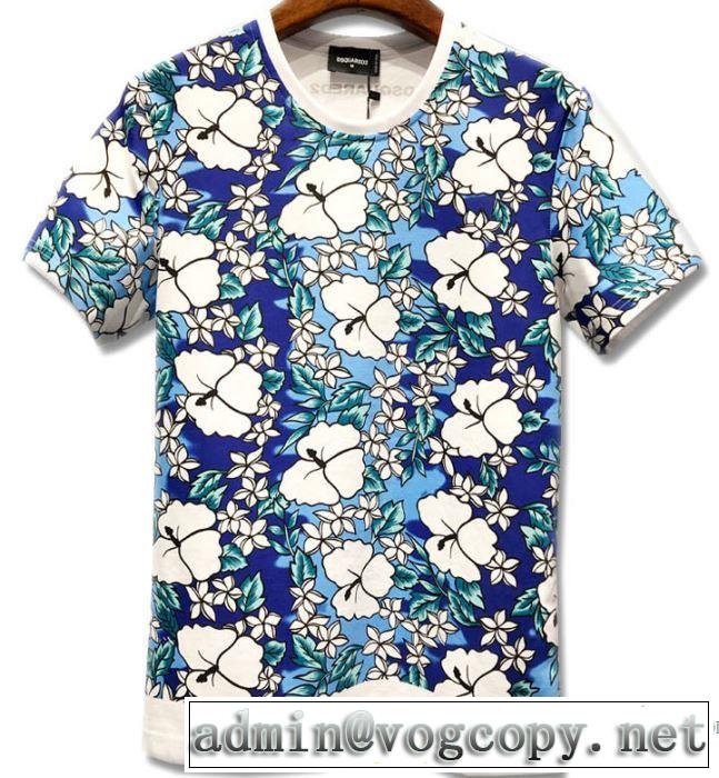 ディースクエアード DSQUARED2 ラックスした雰囲気 2018春夏新作 最終数量限り！ 半袖Tシャツ