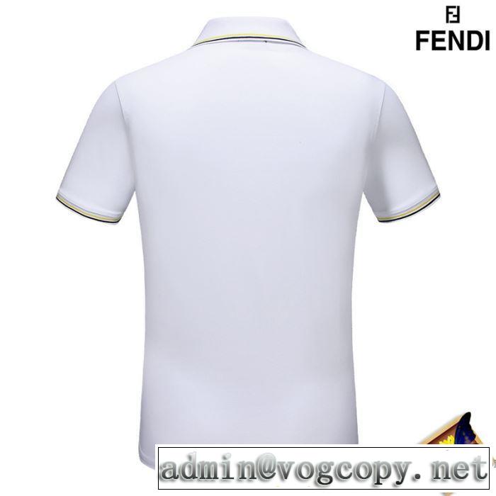 2色可選 2018春夏超人気の最新作 半袖Tシャツ フェンディ FENDI 吸汗速乾
