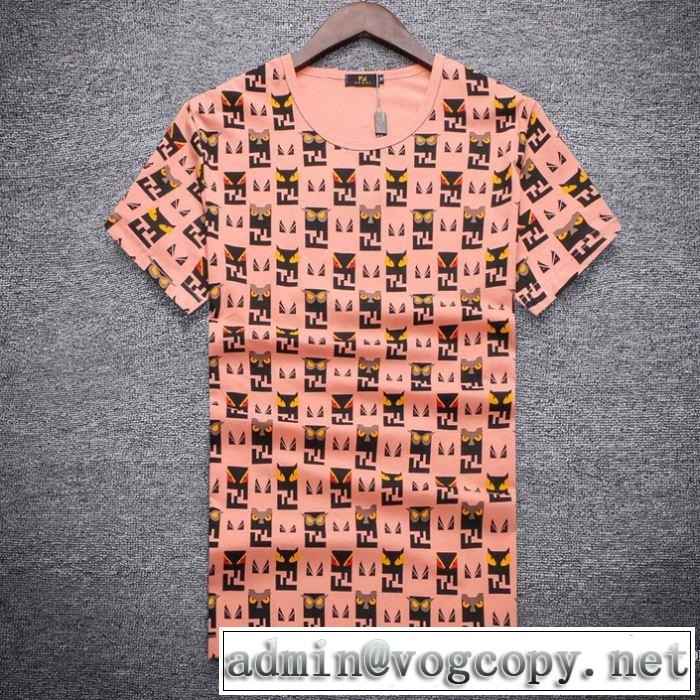 今季爆発的な人気 2018春夏新作 3色可選 カジュアル 半袖Tシャツ フェンディ FENDI