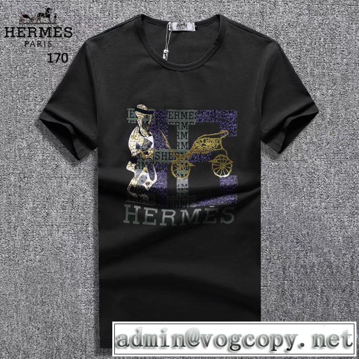 2018春夏新作 エルメス HERMES 柔らかい手触り お買い得品 半袖Tシャツ 3色可選