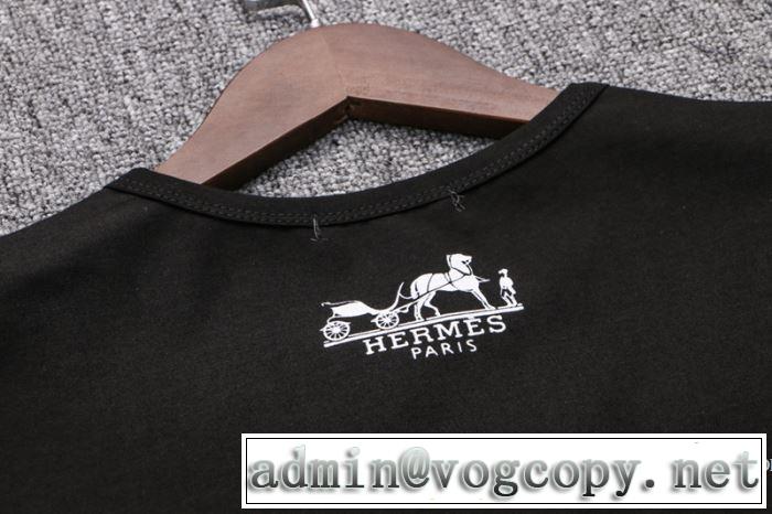 通気性に優れた 2018春夏新作 半袖Tシャツ 3色可選 エルメス HERMES 品良く
