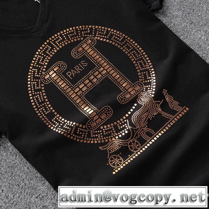 半袖Tシャツ 3色可選 エルメス HERMES ラックスした雰囲気 2018春夏新作 美品*入手困難
