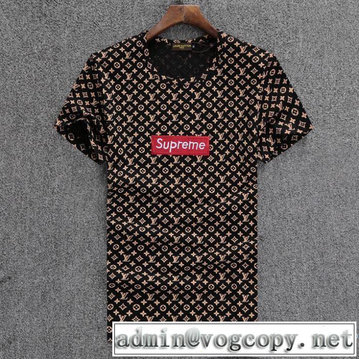 モデル大絶賛? シンプル 半袖Tシャツ ルイ ヴィトン LOUIS VUITTON 3色可選 2018春夏新作