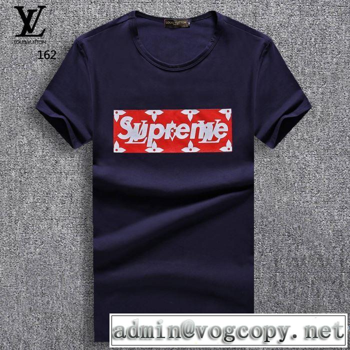 ルイ ヴィトン LOUIS VUITTON 3色可選 自然な肌触り 2018春夏新作 半袖Tシャツ ランキング商品