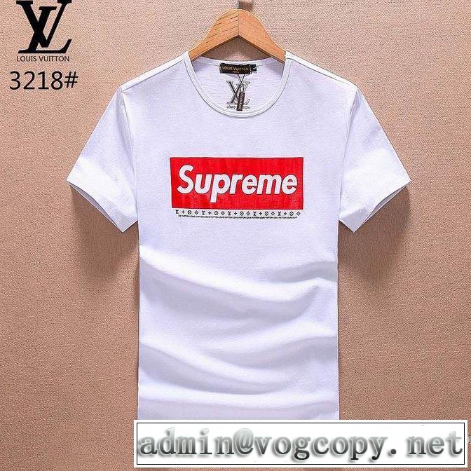 2018春夏新作 半袖Tシャツ 超目玉 ルイ ヴィトン LOUIS VUITTON 3色可選 高評価の人気品