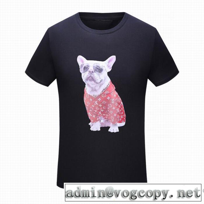 2018春夏新作 半袖Tシャツ ルイ ヴィトン LOUIS VUITTON 愛らしさ抜群！2色可選 高品質
