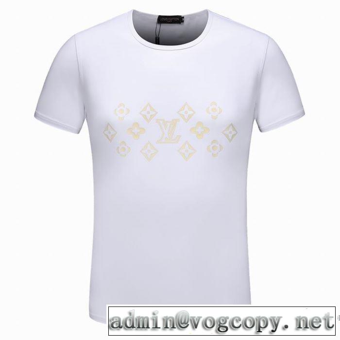 細身のシルエット 2色可選 2018春夏新作 半袖Tシャツ ルイ ヴィトン LOUIS VUITTON 大注目！