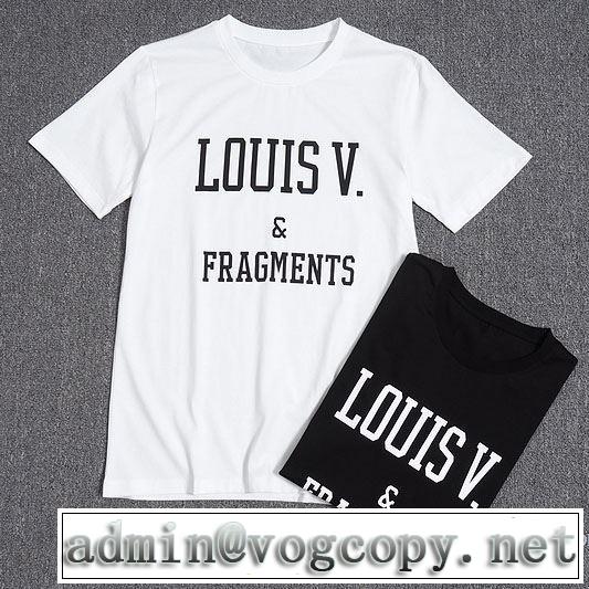 乾きやすい 半袖Tシャツ ルイ ヴィトン LOUIS VUITTON 2色可選 2018春夏新作 特別人気感謝SALE
