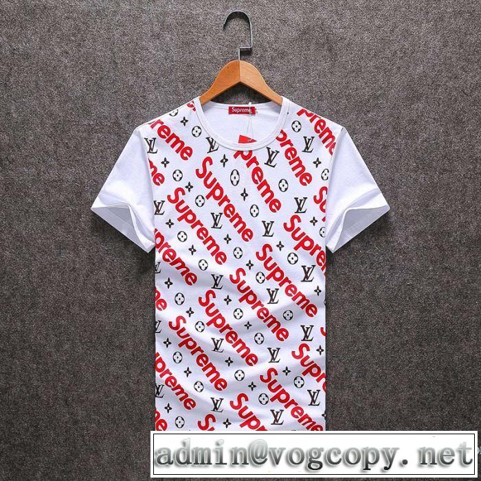 2018春夏新作 モデル大絶賛 半袖Tシャツ ルイ ヴィトン LOUIS VUITTON 3色可選 着心地満点