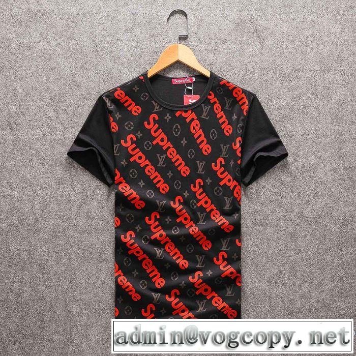2018春夏新作 モデル大絶賛 半袖Tシャツ ルイ ヴィトン LOUIS VUITTON 3色可選 着心地満点