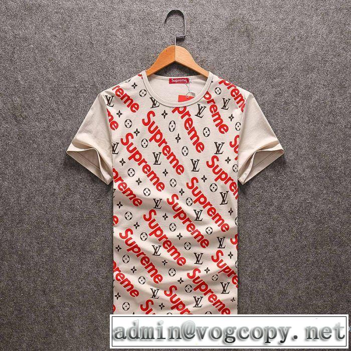 2018春夏新作 モデル大絶賛 半袖Tシャツ ルイ ヴィトン LOUIS VUITTON 3色可選 着心地満点