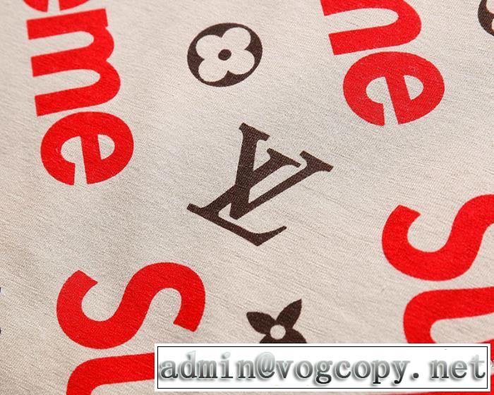 2018春夏新作 モデル大絶賛 半袖Tシャツ ルイ ヴィトン LOUIS VUITTON 3色可選 着心地満点