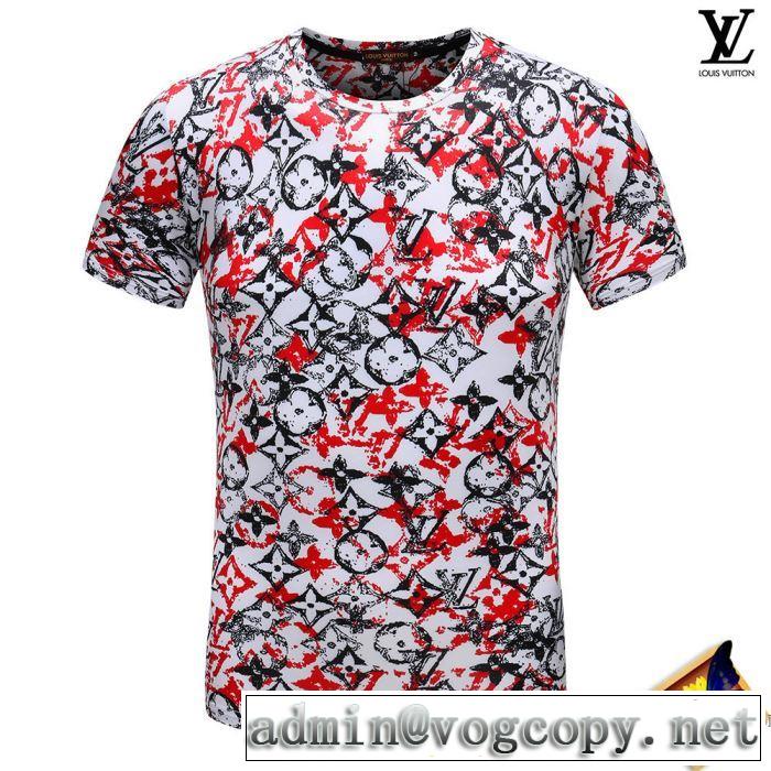 2018春夏新作 在庫を確保 半袖Tシャツ ルイ ヴィトン LOUIS VUITTON 着心地満点