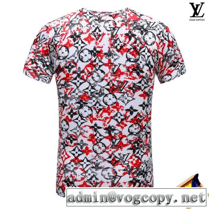 2018春夏新作 在庫を確保 半袖Tシャツ ルイ ヴィトン LOUIS VUITTON 着心地満点