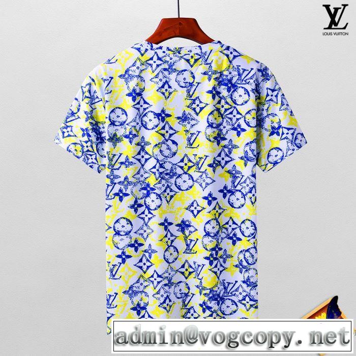 最近人気一番！ 2018春夏新作 ルイ ヴィトン LOUIS VUITTON カジュアル 半袖Tシャツ