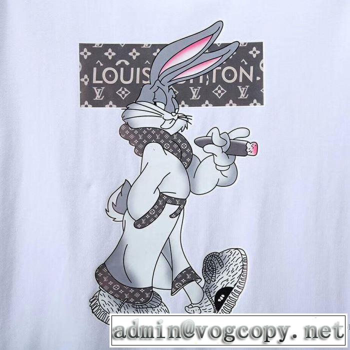 2018春夏新作 半袖Tシャツ 人気デザインで欲しい ルイ ヴィトン LOUIS VUITTON 2色可選