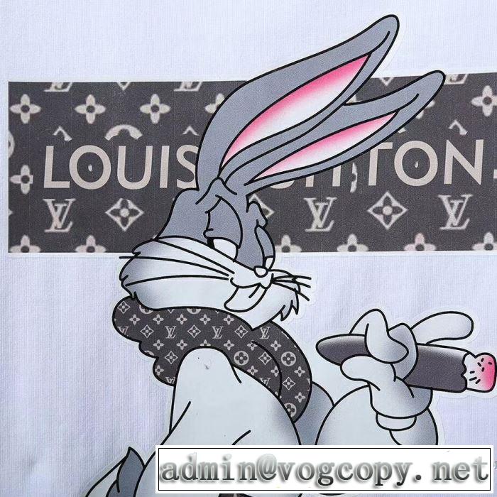 2018春夏新作 半袖Tシャツ 人気デザインで欲しい ルイ ヴィトン LOUIS VUITTON 2色可選