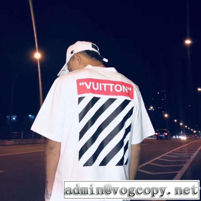 2色可選 ドライ 2018春夏新作 半袖Tシャツ 大人気ブランド ルイ ヴィトン LOUIS VUITTON