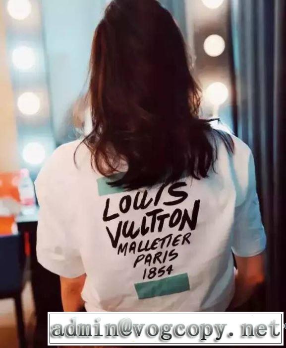 ネット販売限定 しわになりにくい ルイ ヴィトン LOUIS VUITTON 3色可選 半袖Tシャツ 2018春夏新作