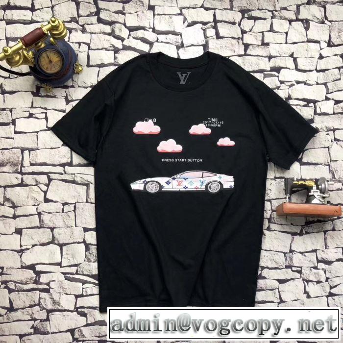 半袖Tシャツ ルイ ヴィトン LOUIS VUITTON 2色可選 期間限定SALE 2018春夏新作