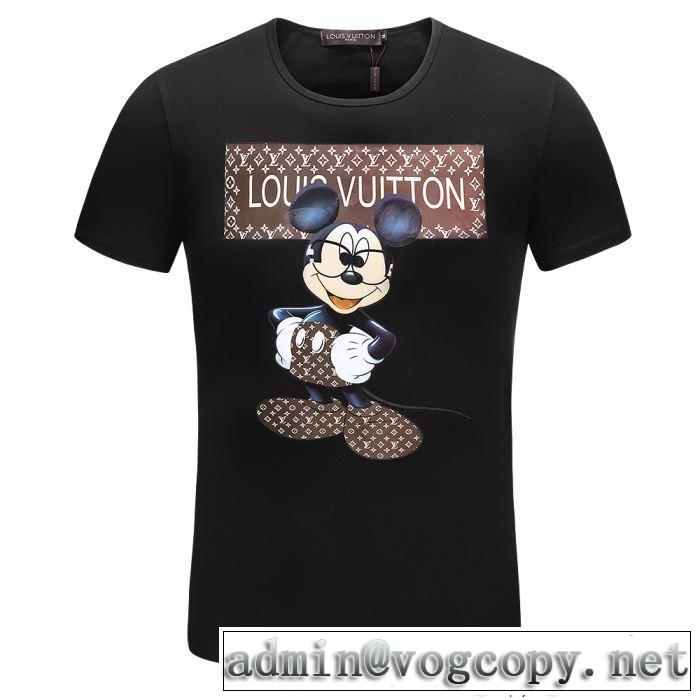 ルイ ヴィトン LOUIS VUITTON 2018年春夏シーズン 半袖Tシャツ 2色可選 人気デザインで欲しい